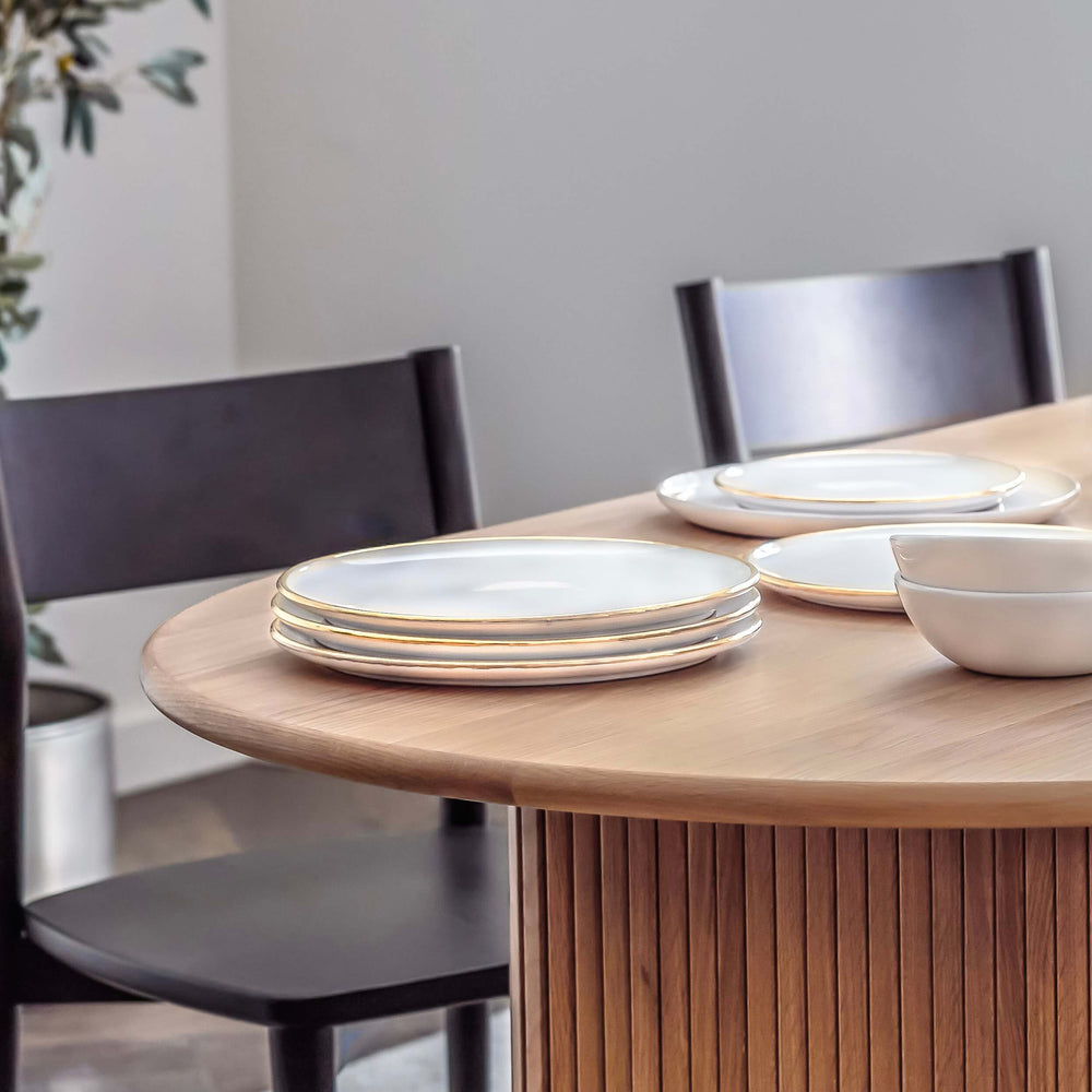 
                  
                    Fez Gold-Rimmed Dinner Plate
                  
                