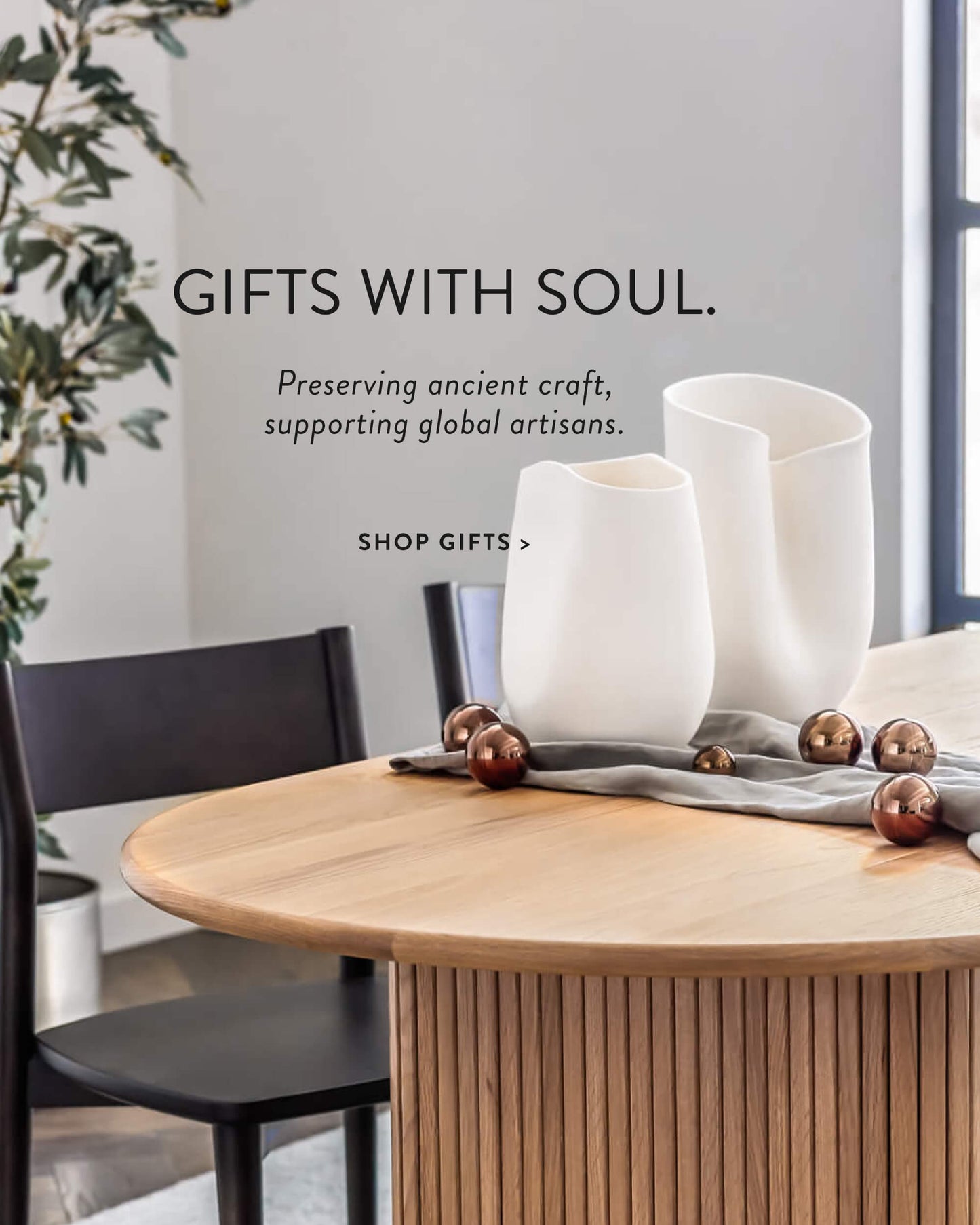 One of a kind gifts that give back. Handmade by artisans around the world and entirely unique.