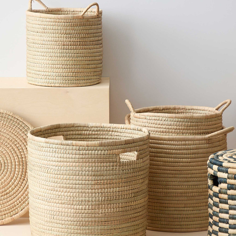
                  
                    The Malawi Basket Collection handcrafted by master weavers.
                  
                