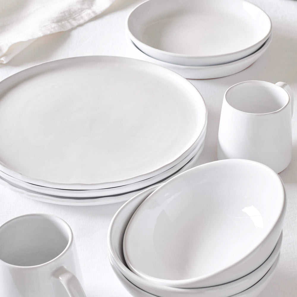 Khira Dinnerware from Fairkind's Morocco Ceramic Collection. 