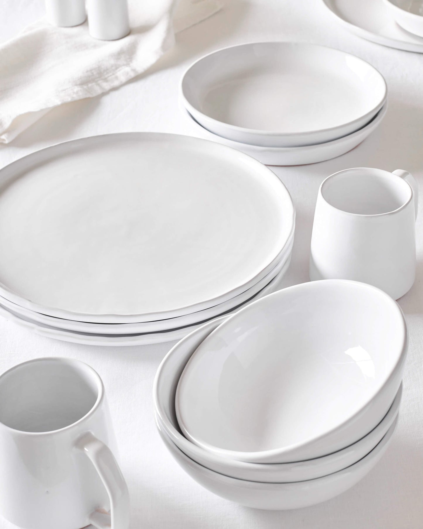 Khira Dinnerware from Fairkind's Morocco Ceramic Collection. 