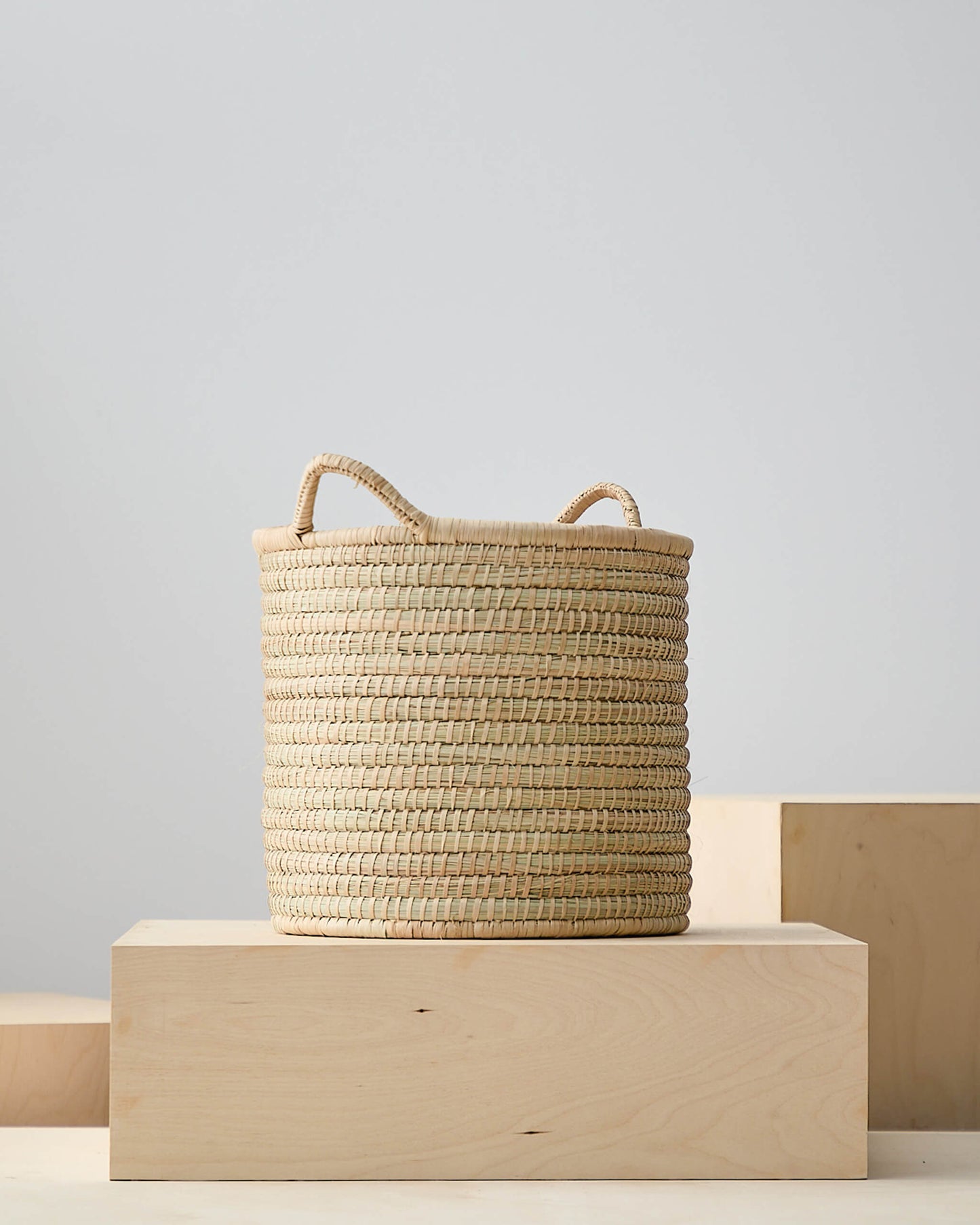 
                  
                    Natural handwoven palm basket. Small Luka Storage Basket.
                  
                